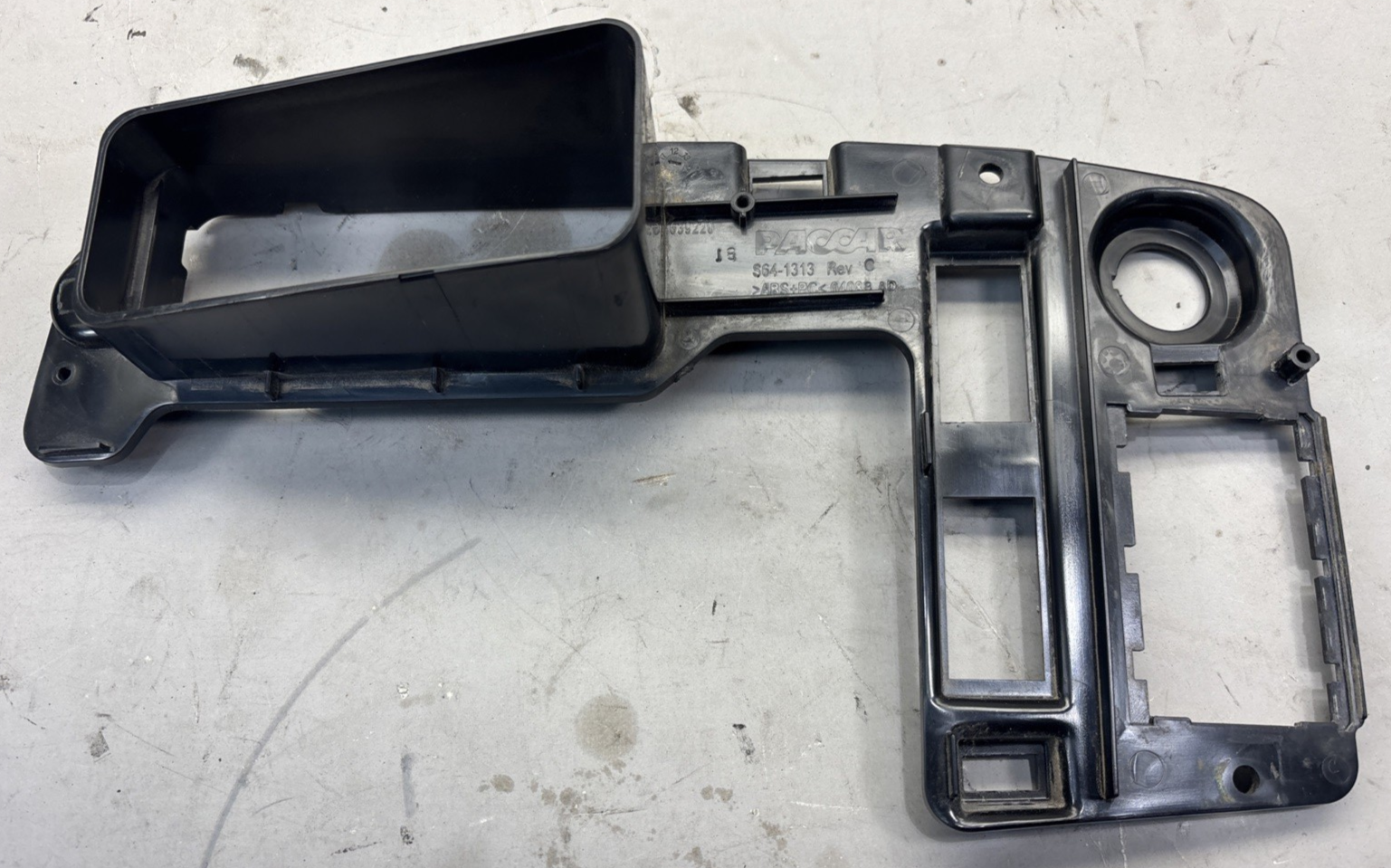 2014-2025 KENWORTH T680 T880 LEFT DASH VENT IGNITION KEY TRIM PANEL S64-1313 OEM