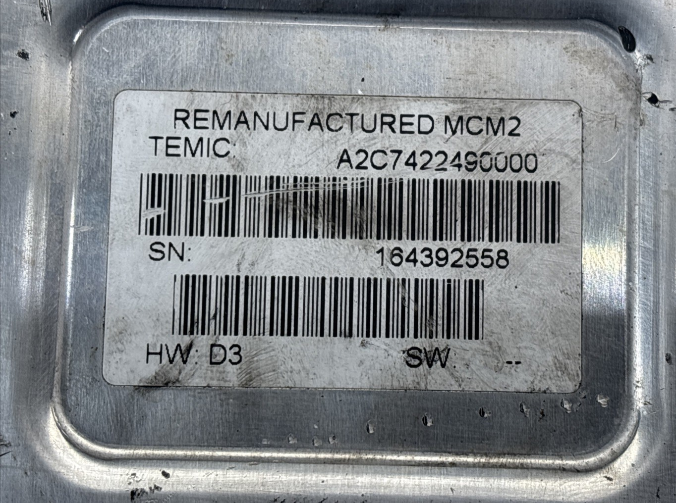 Detroit Diesel Engine Control Module ECM RA0024460135