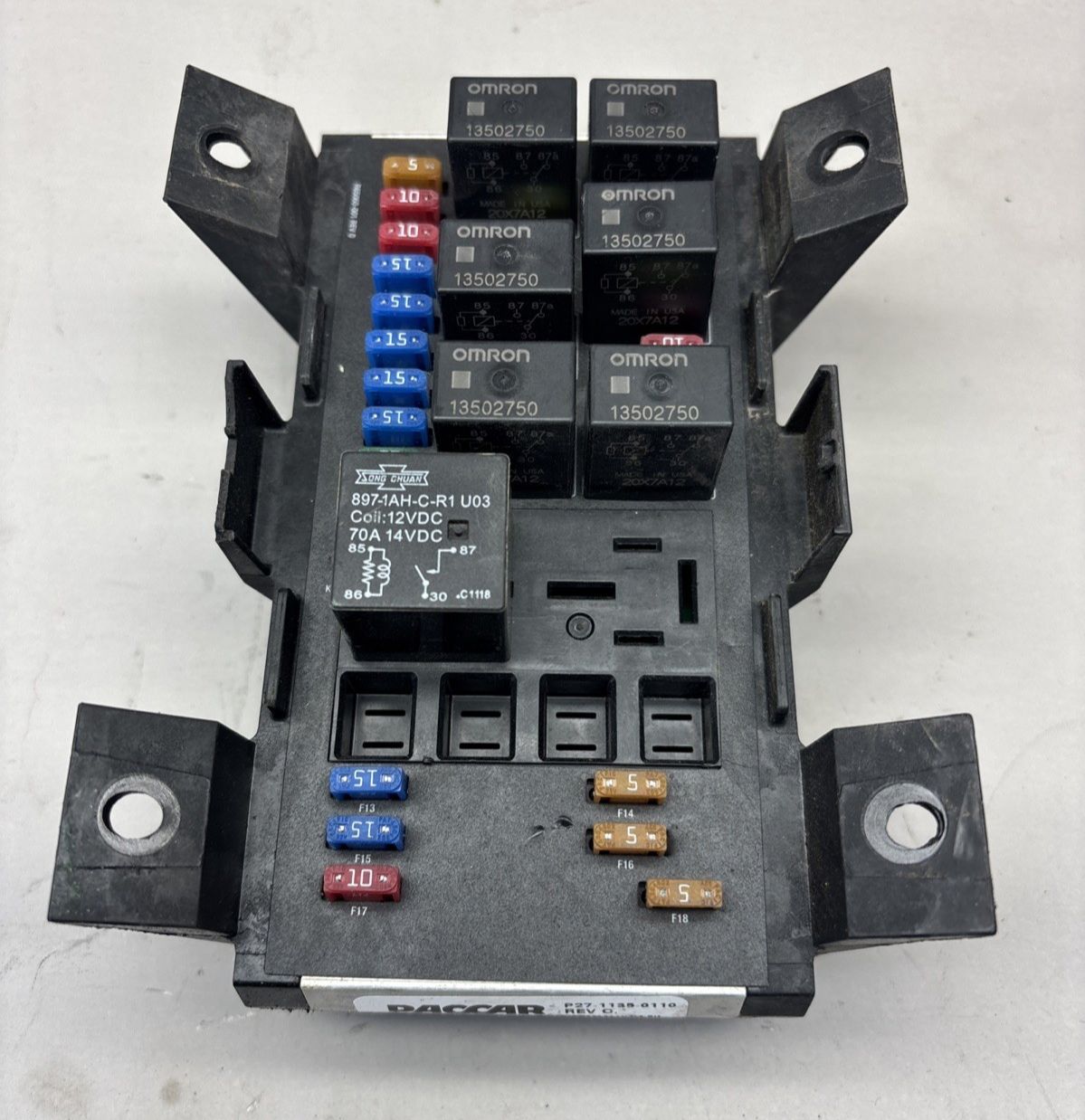 2018 PACCAR P27-1135-0110 Genuine Original Oem Fuse Assy Sleeper Pd