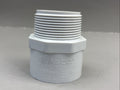 LOT of 8 - LASCO 436015BC Adapter, 1 1/2 in, Schedule 40, White 60UD19