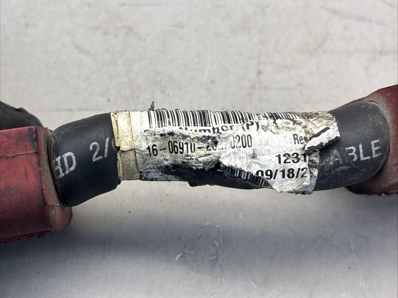 Dynacraft 16-06910-20EF0200 Cable Assy Battery Pos