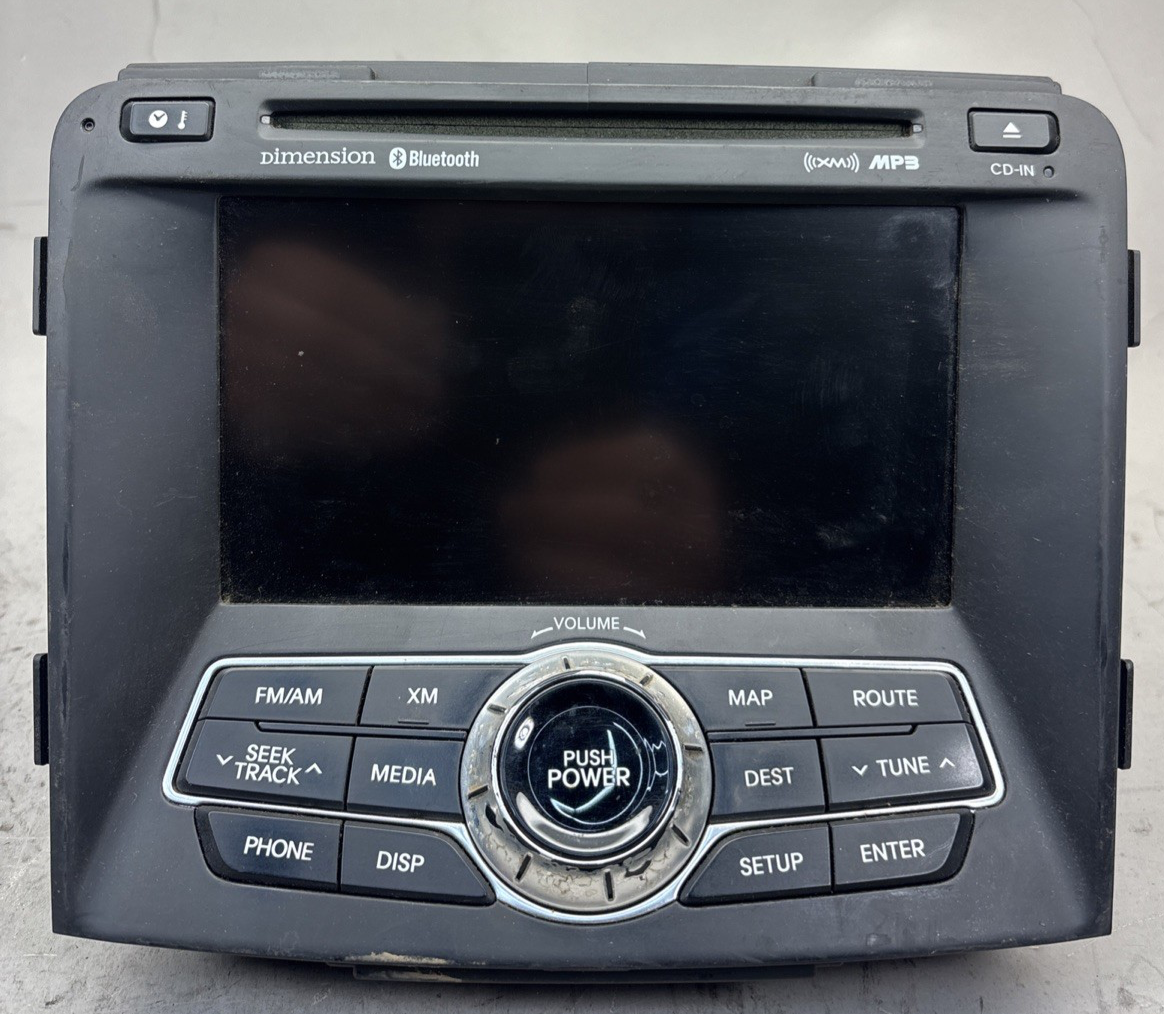 11 12 HYUNDAI Sonata Navigation GPS Satellite XM Radio CD Player 96560-3Q001 OEM