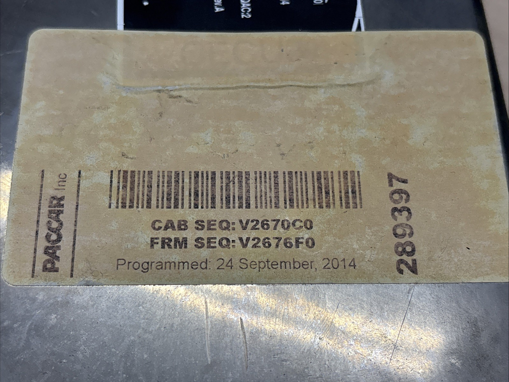 OEM PETERBILT PACCAR CAB CONTROL MODULE  CECU3 OEM P/N A2C53335934