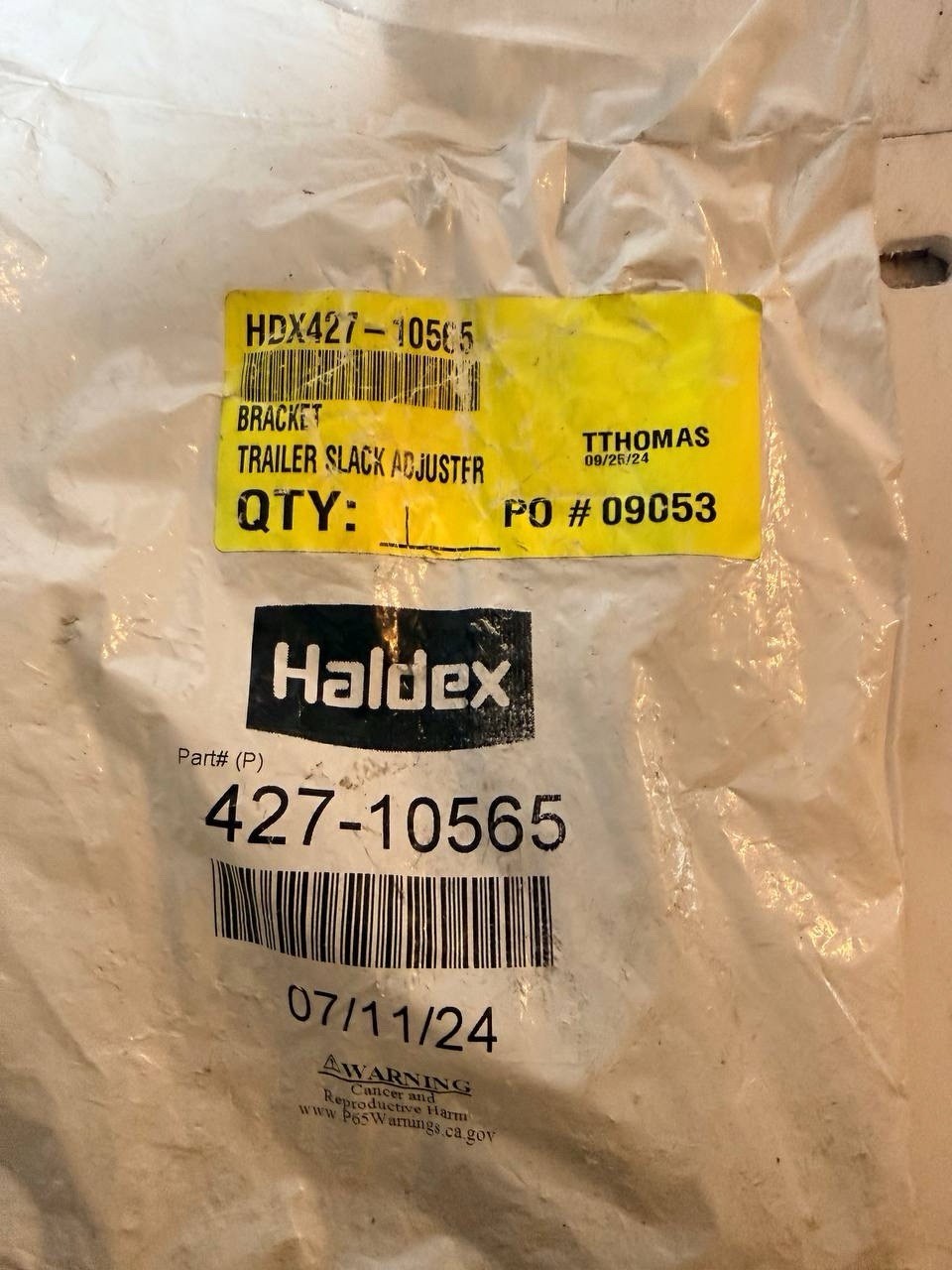 Aurora Trailer HDX427-10565 Bracket Trailer Slack Adjuster