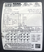 Finish Thompson DB11P-E-2-M207 3 HP 3520 RPM 208-230/460 VAC Magnetic Drive Pump