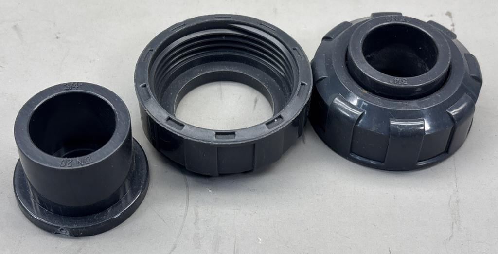 DN20 3/4  Union Nuts - Pair