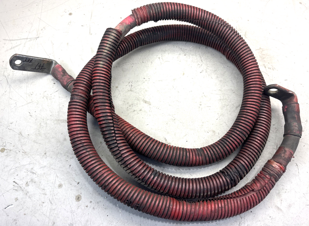 FREIGHTLINER CASCADIA 126 BATTERY POSITIVE GROUND WIRE CABLE  84 inch OEM 7ft