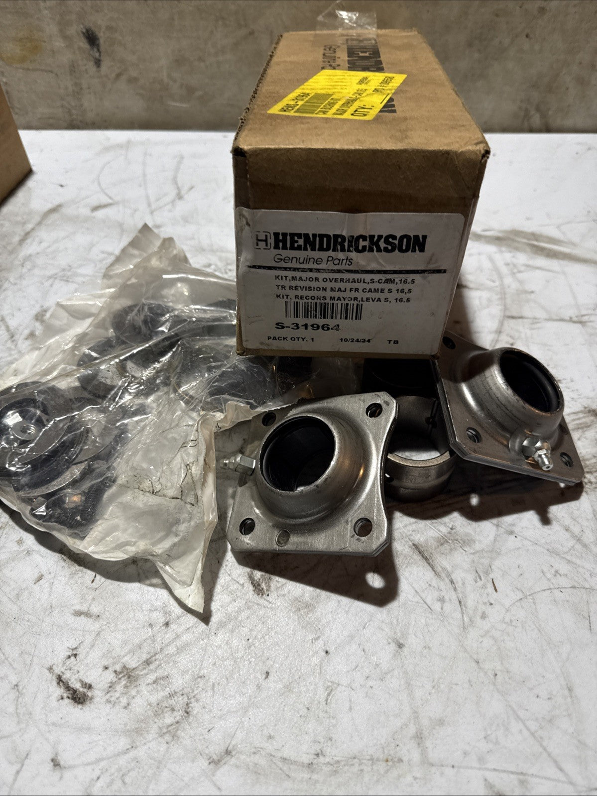110.2512 Camshaft Repair Kit OE Equivalent to Hendrickson S-31964 S31964