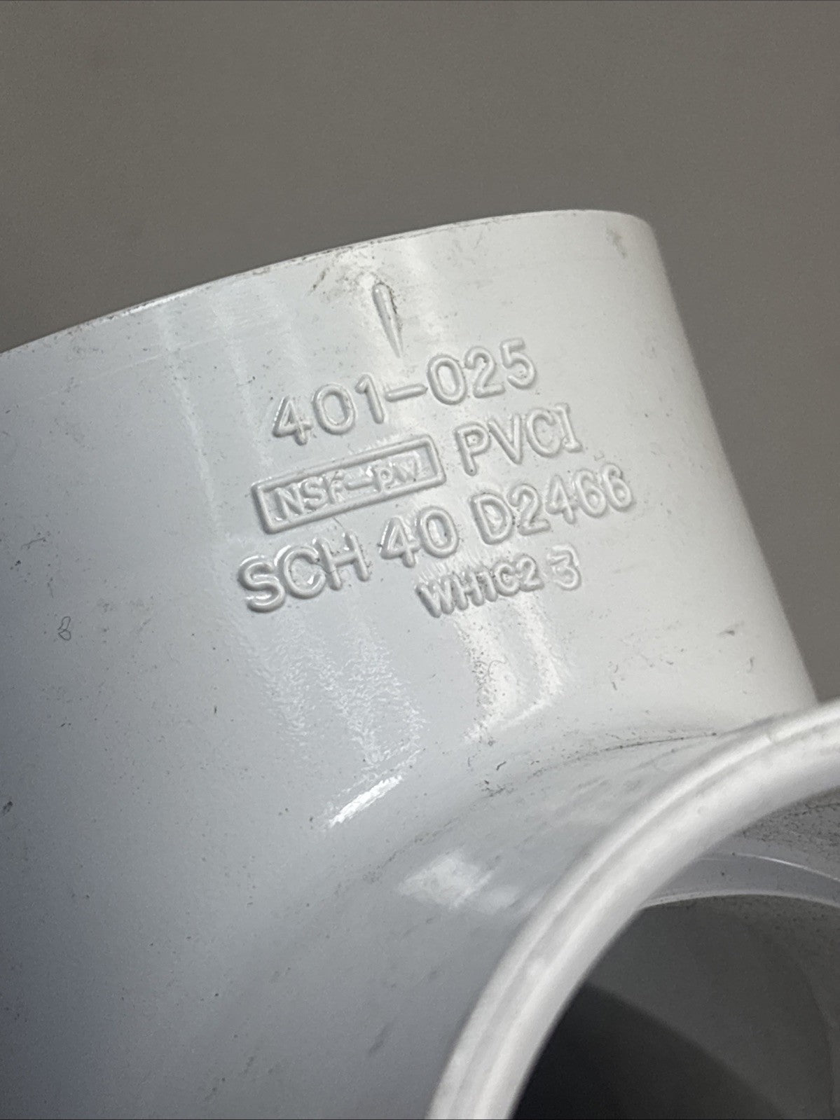 Lot of 2 SPEARS 401-025 Standard 2"-1/2 nominal Socket End Style SCH 40/STD PVC