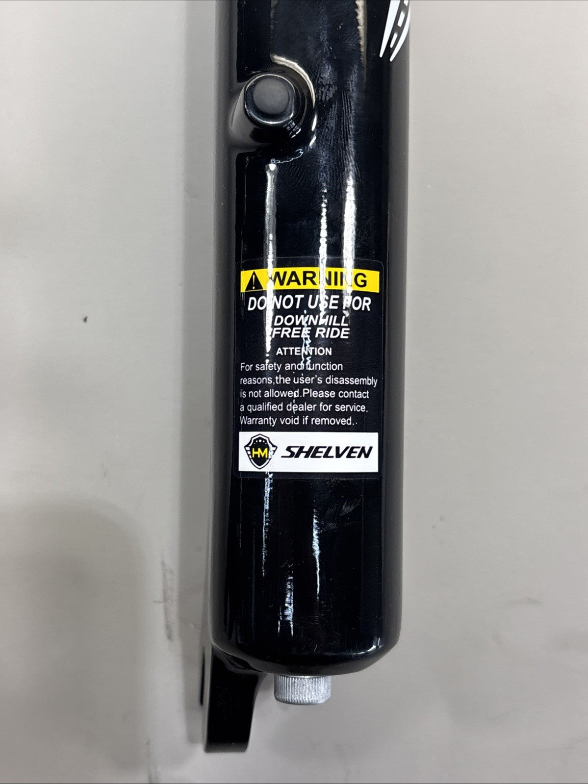 SHELVEN Lockout QR 27.5" Suspension FAT Bike Fork - BLACK