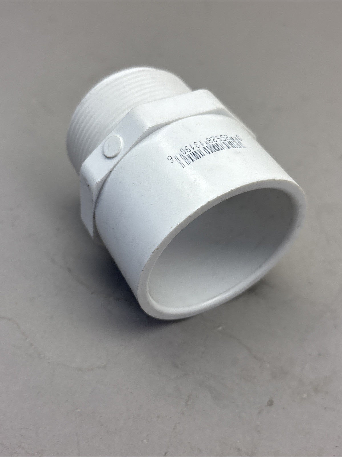 LOT of 8 - LASCO 436015BC Adapter, 1 1/2 in, Schedule 40, White 60UD19
