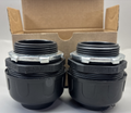 SEALPROOF SYSTEM 8410, 1-1/2" NON-METALLIC STRAIGHT CONNECTORS Black ( 2 PACK )