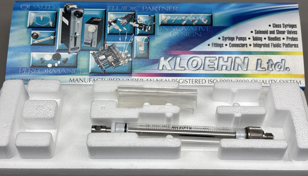 Kloehn Norgren 91-030-151B 17584 Rev. E 4000 Series 2.5mL Syringe