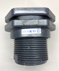 Hayward Flow Control BFA1020SES Bulkhead Tank Fitting, 2", Pvc/Epdm