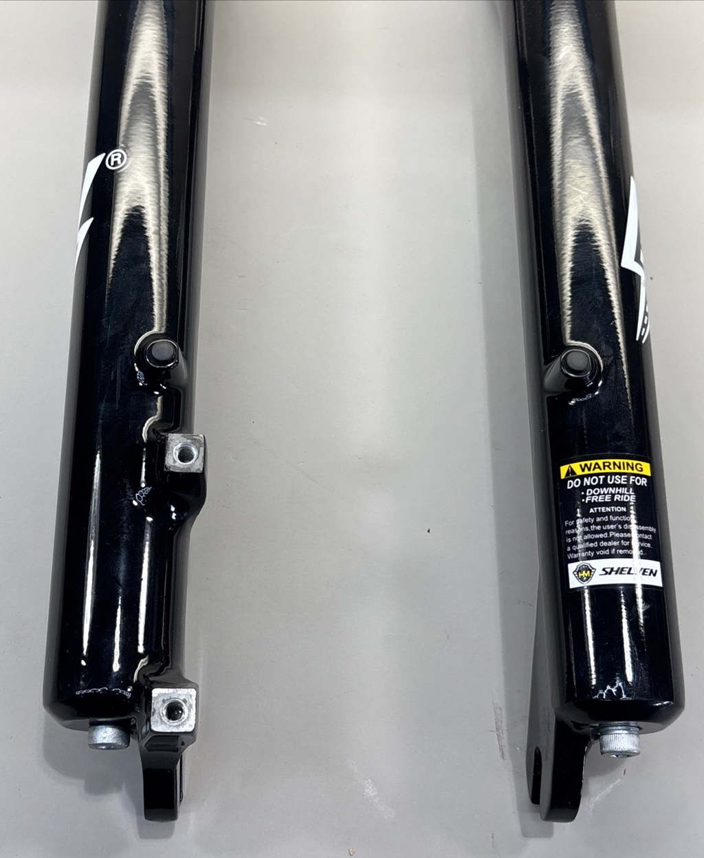 SHELVEN Lockout QR 27.5" Suspension FAT Bike Fork - BLACK