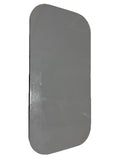 2018-2024 FREIGHTLINER CASCADIA 126 REAR LEFT SLEEPER STORAGE DOOR Gray 2 dents