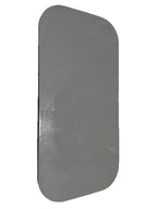 2018-2024 FREIGHTLINER CASCADIA 126 REAR LEFT SLEEPER STORAGE DOOR Gray 2 dents