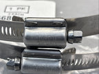 PACK of 2 McMaster-Carr 5682K54 Worm Drive Clamp 316 SS 6-1/8 to 9-1/8"