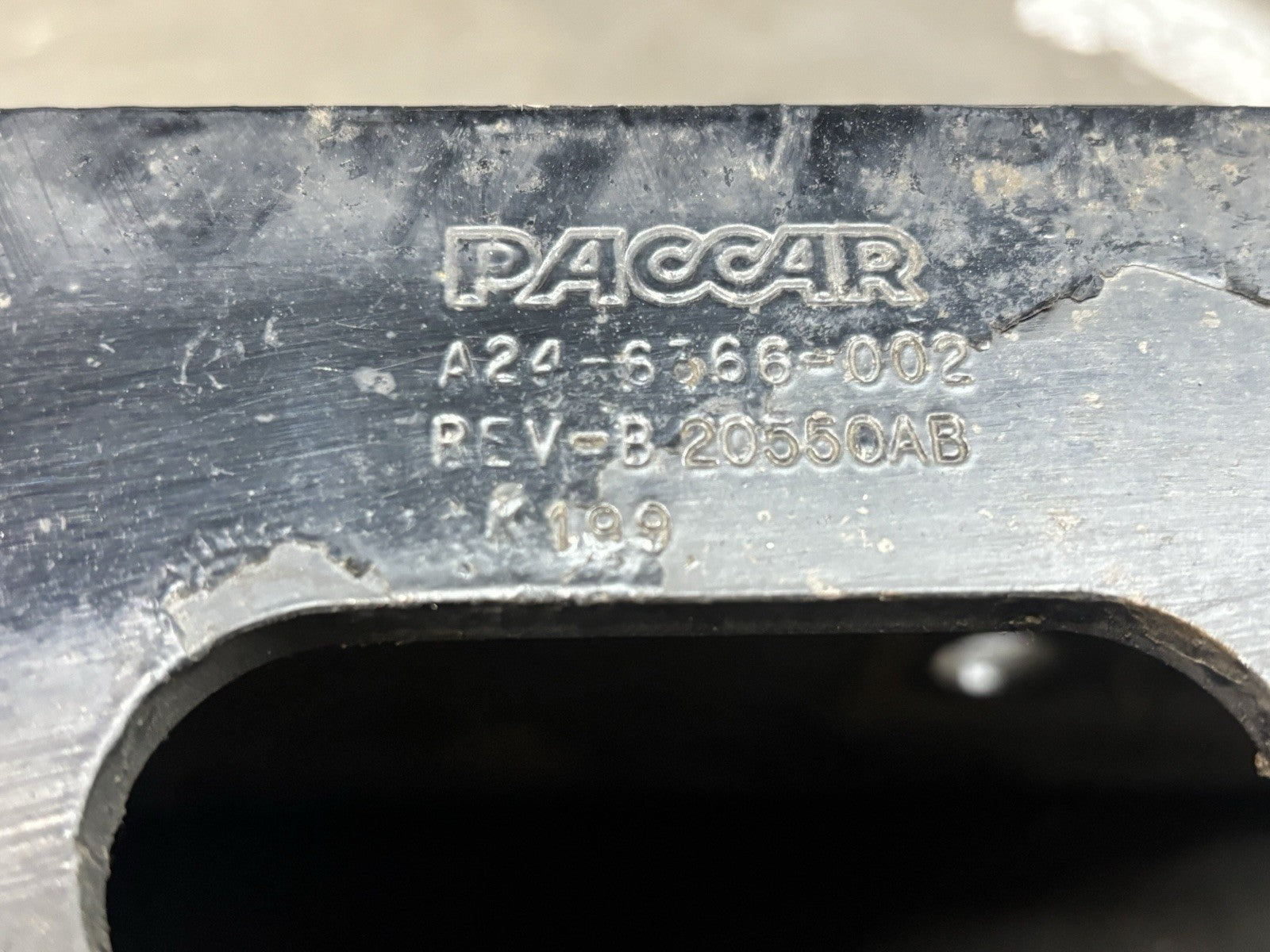 PETERBILT 579 PACCAR RADIATOR FRAME CROSSMEMBER A24-1774 OEM