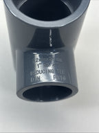 Box of 29 Era Pipe 1" x 3/4 PN 16 UPVC Reducing Tee Gray Slip 32mm x 25mm