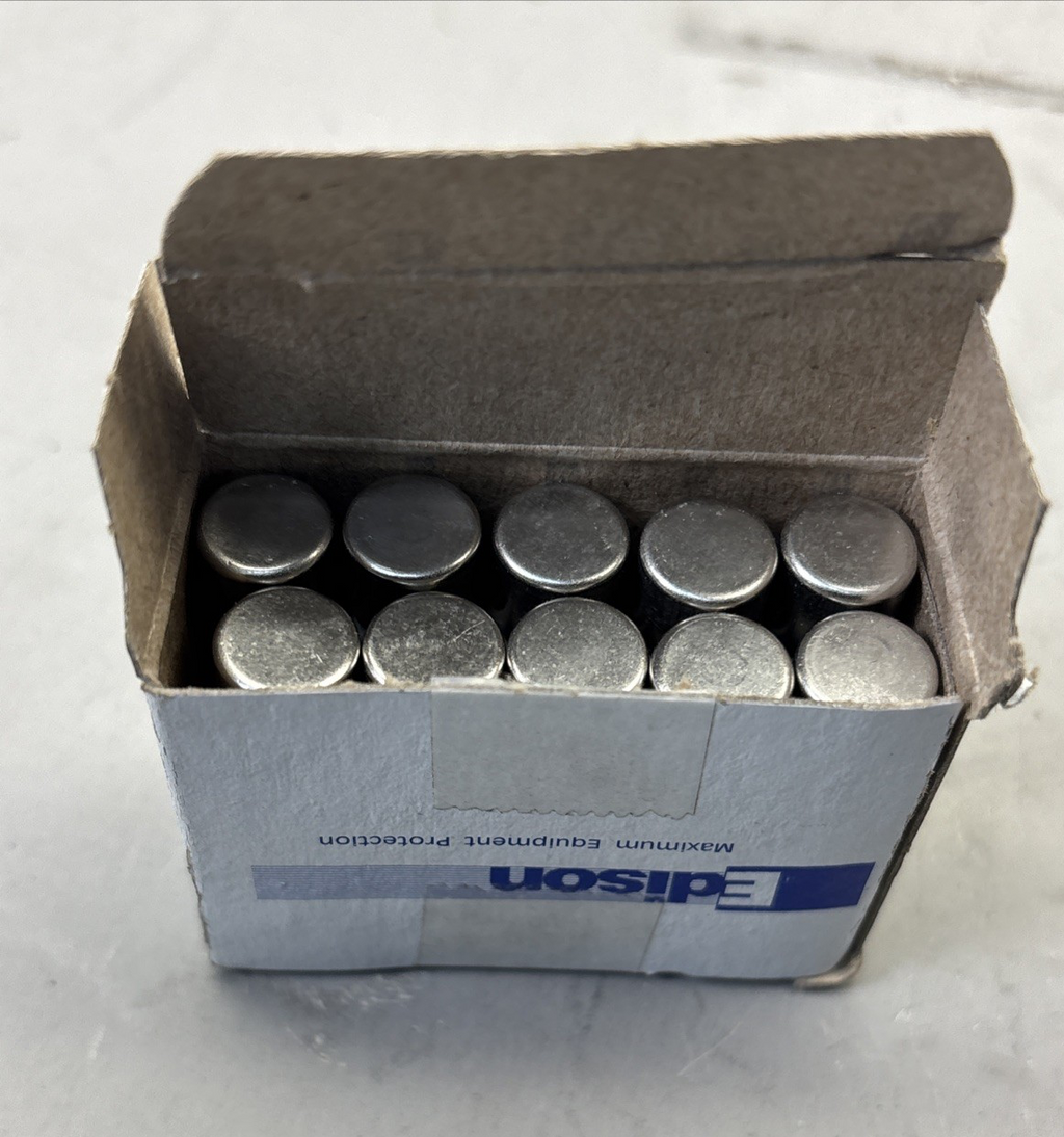 (Box of 10) Edison Fusegear 600V, 10A, CLASS CC, Time-Delay G09