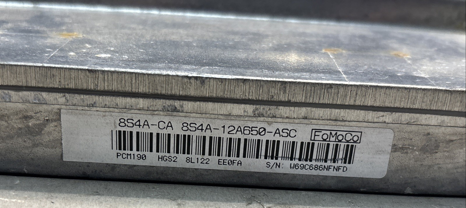 2008-2011 FOCUS Engine Control Module Computer ECU ECM PCM - 8S4A-12A650-ASC