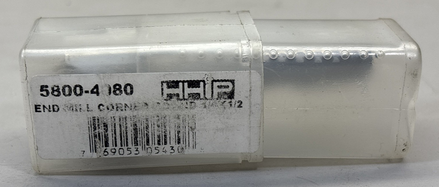 1/4 X 1/2" HSS CORNER ROUNDING END MILL (5800-4080)