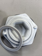 LOT of 10 - Hubbell-Wiegmann Hw-Fghp Hole Plug, Gray, Matte, HP 7, HP 8