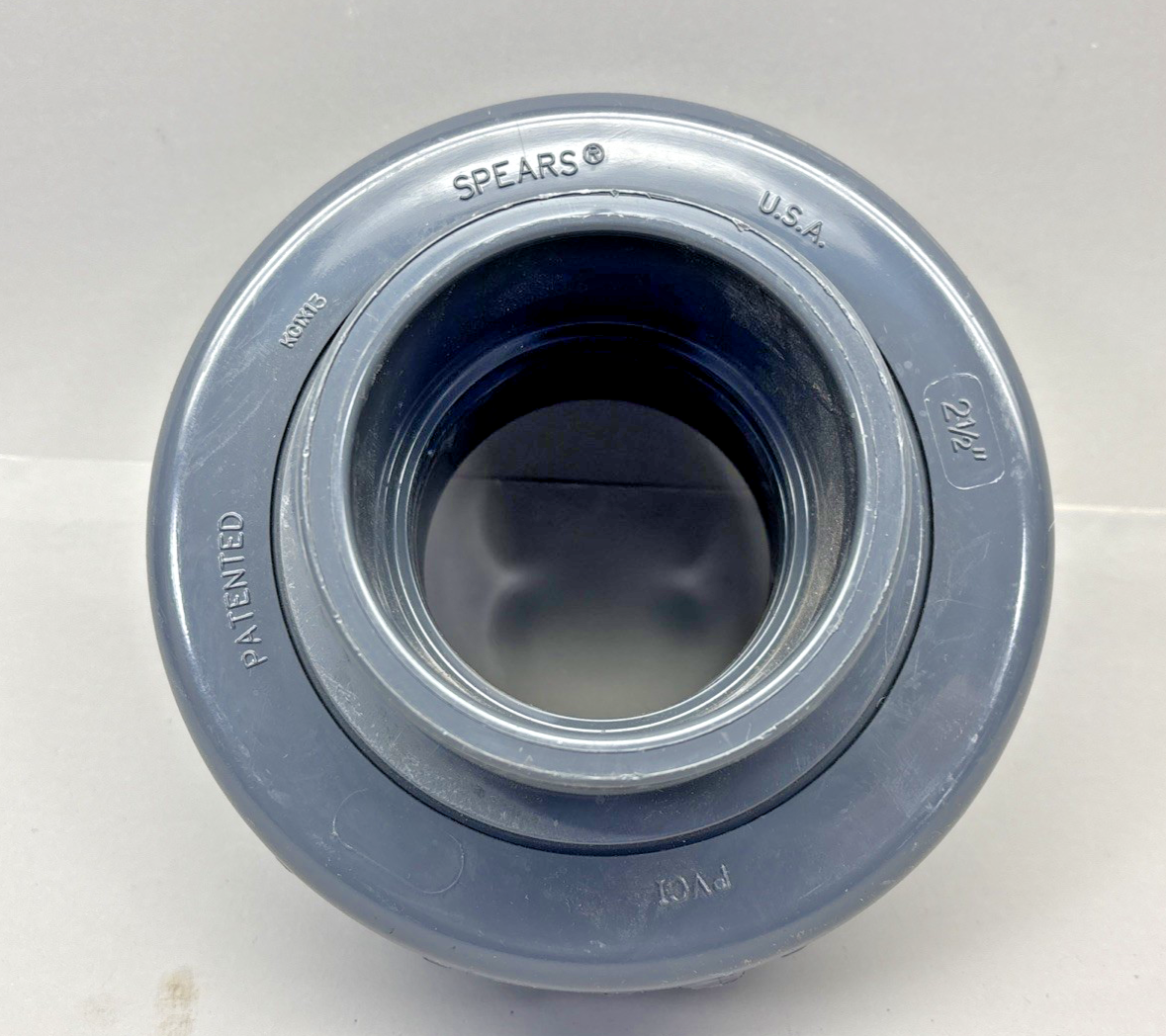 Spears 8097-025 2-1/2" PVCI Union 2000 Socket To Socket EPDM O-Ring