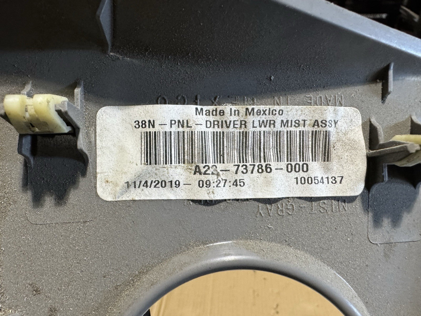 Instrument Panel Assembly A22-73786-000 off a Freightliner - FREE SHIPPING