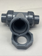 LOT of 4 Xiamen 3-Way True Union Tee Fitting DN20