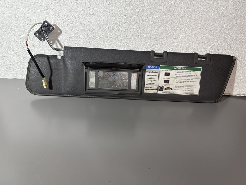 Freightliner LH Interior Sliding Sun Visor - P/N A22-75601-026