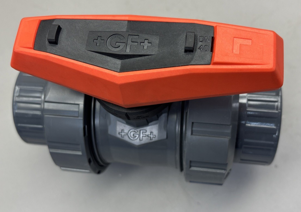 Georg Fischer Lockable Ball Valve 1 1/2" DN40 PVC-U EPDM Typ 546 Pro PN16