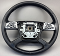 FREIGHTLINER CASCADIA STEERING WHEEL BLACK RUBBER