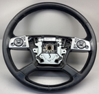 FREIGHTLINER CASCADIA STEERING WHEEL BLACK RUBBER