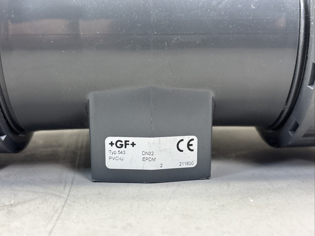 Georg Fischer +GF+ 3-Way Ball Valve, 1 1/4"DN32  PVC-U EPDM Typ 543 PN10