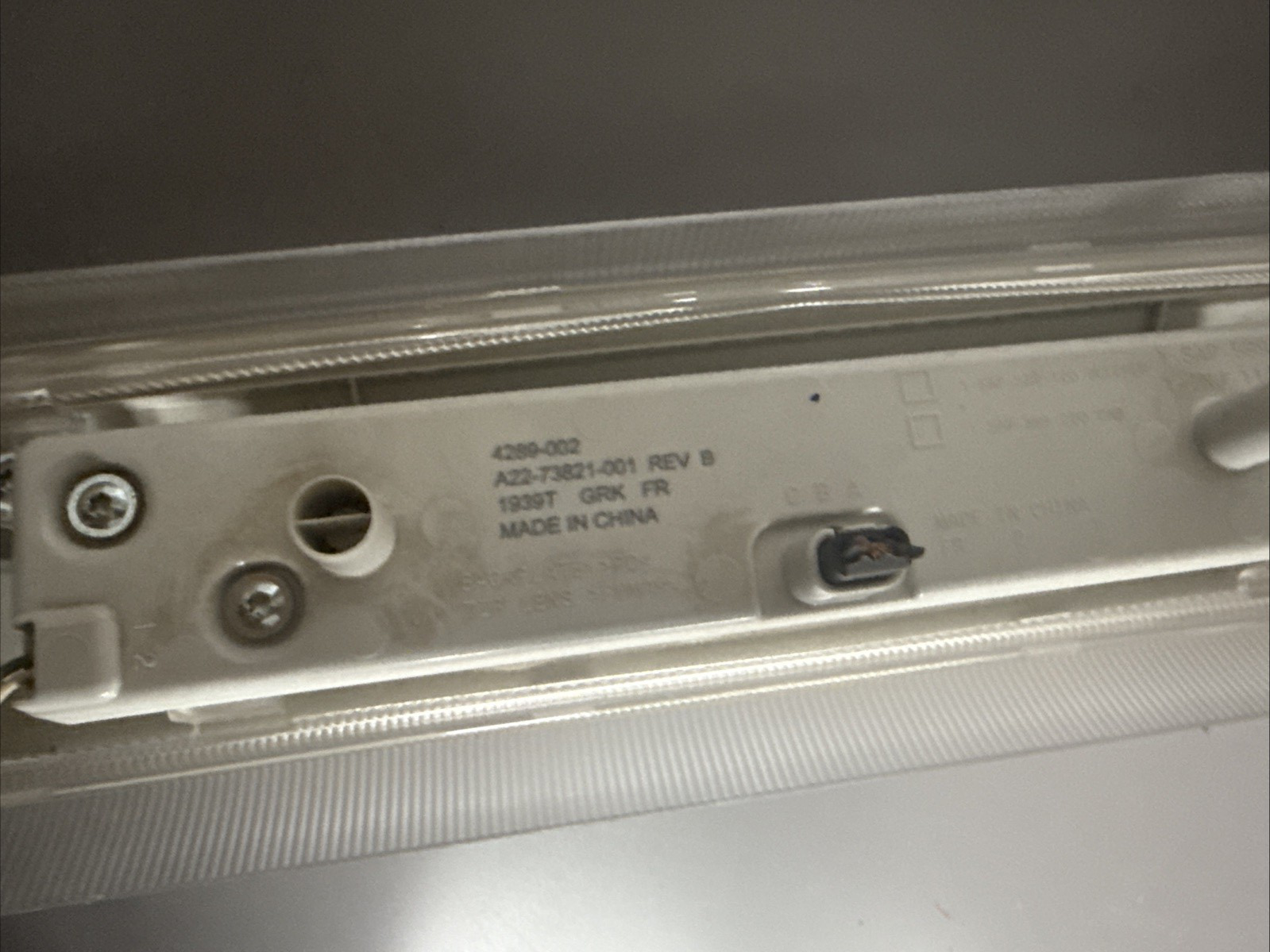 Freightliner Dome, Ambient Sleeper Light Right Hand Side A22-73821-001