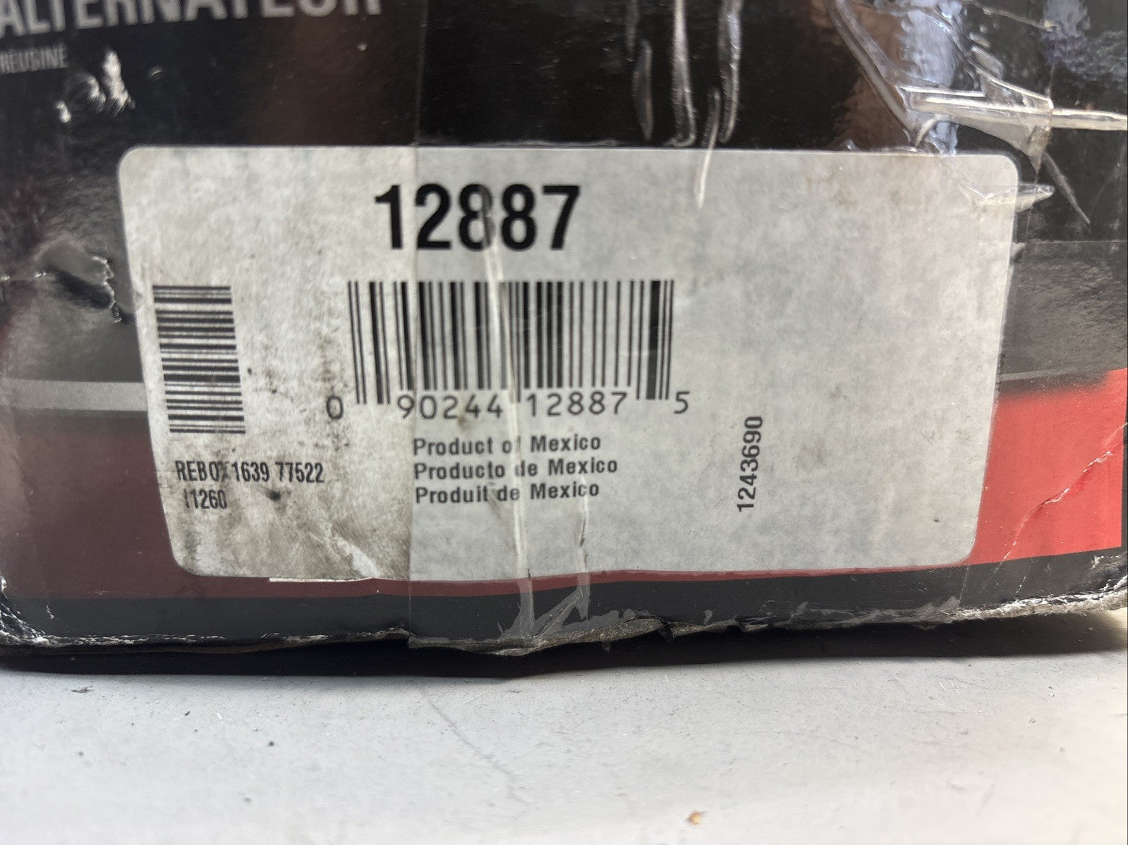 Alternator-Premium Remy 12887 Reman