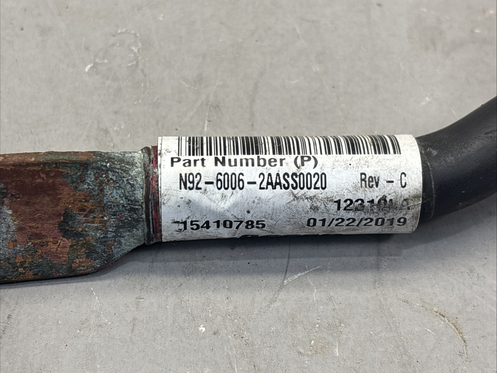 PACCAR  Peterbilt N92-6006-2AASS0020 Epa/Cable Battery (Pos) Assy 15410785