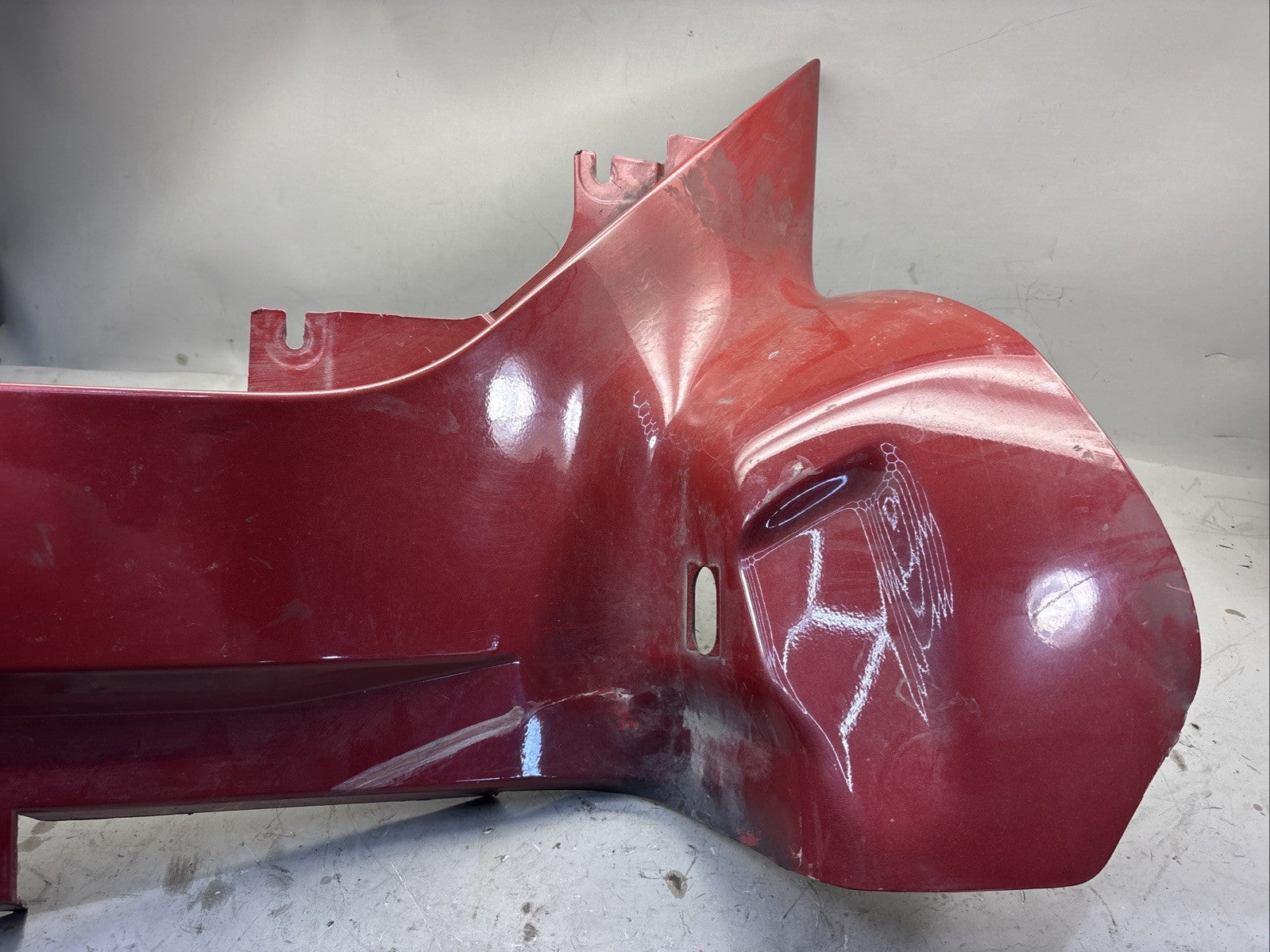 R22-1577 From Kenworth T680 Fender Extension Cowl Panel