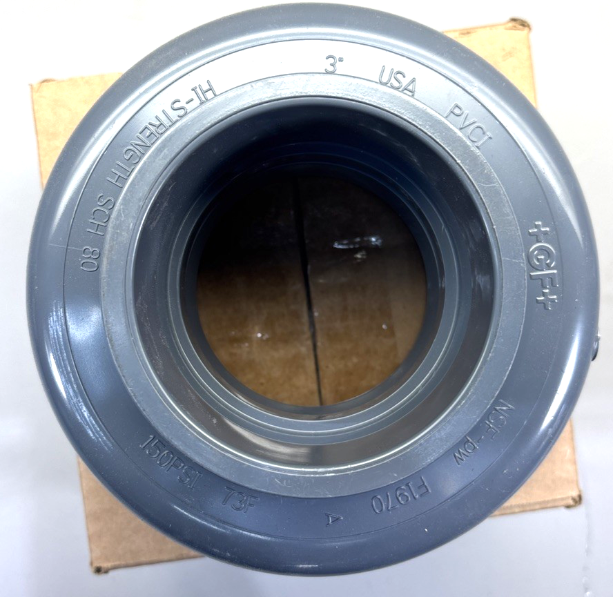 Georg Fischer GF 897-030 1VGB5 3" Schedule 80 PVC Male Adapter