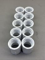 10  3/4" PVC Pipe Coupling ~ Slip X Threaded PVC Pipe