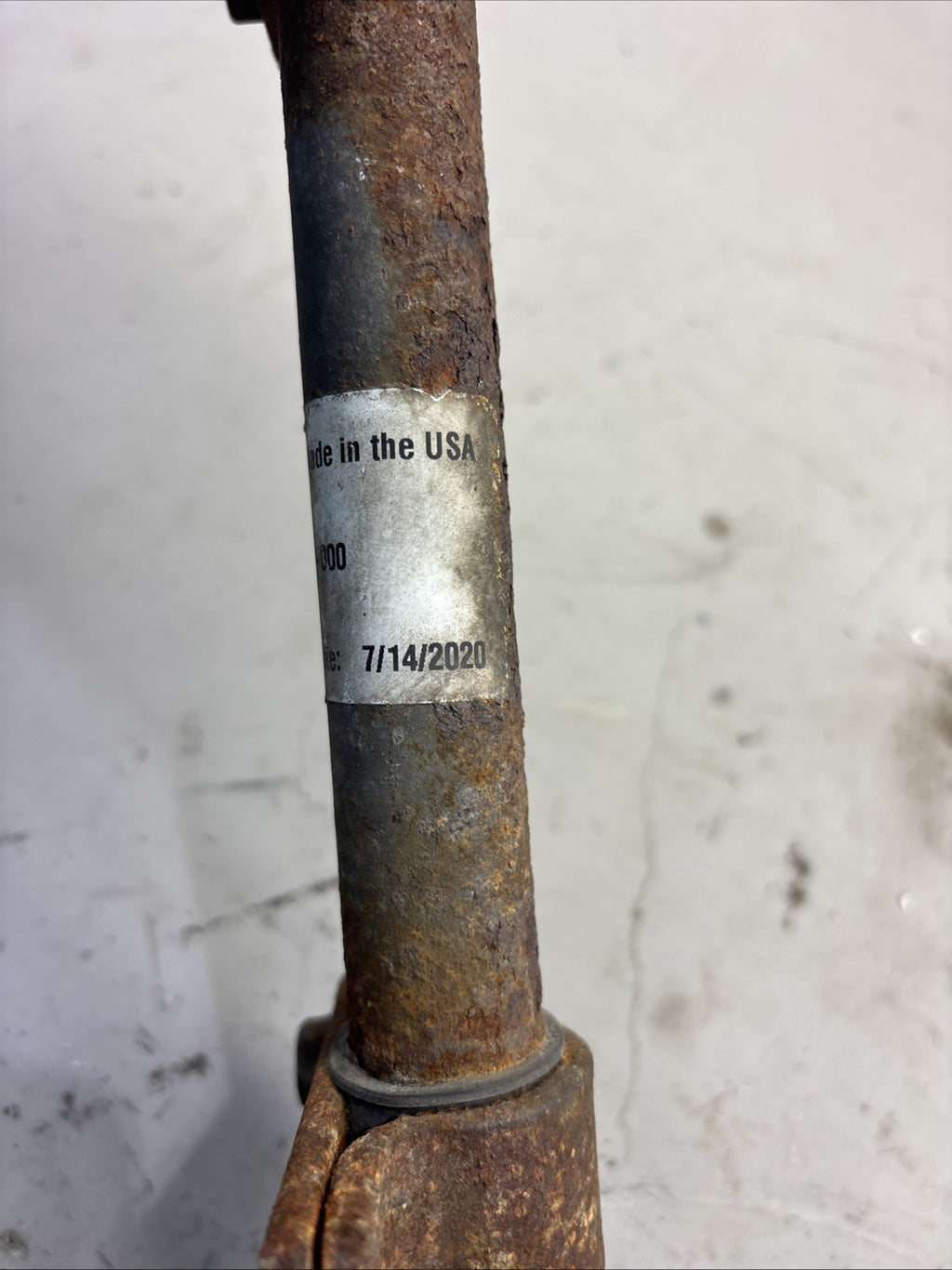 2020 DETROIT DIESEL - DD15 HEATER RETURN PIPE - USED P/N A05-32122-000