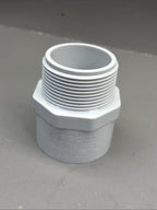 LOT of 8 - LASCO 436015BC Adapter, 1 1/2 in, Schedule 40, White 60UD19