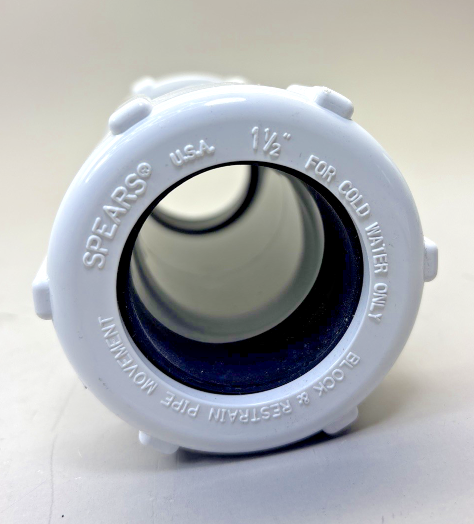 SPEARS S110-15 1-1/2 PVC COMPRESSION COUPLING