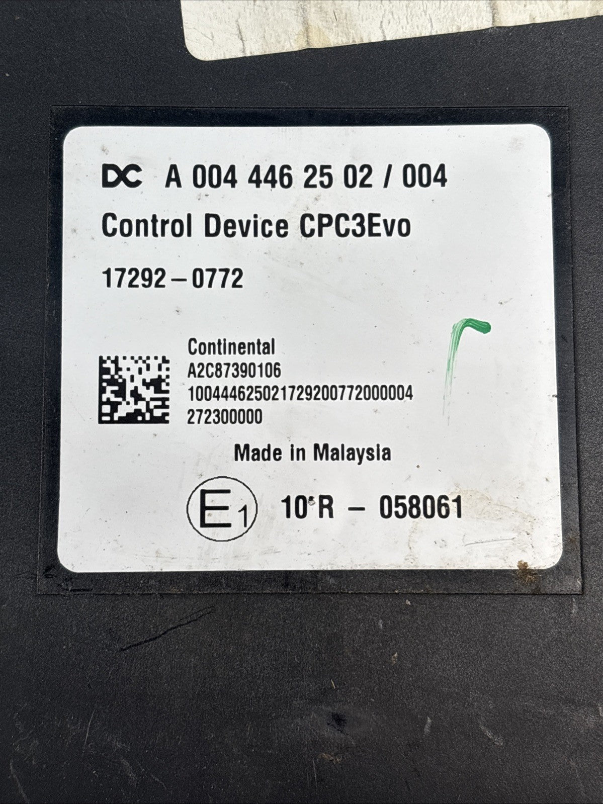 CPC, CPC3 EVO,  A 004 446 25 02 / 004 , CONTINENTAL  A2C87390106