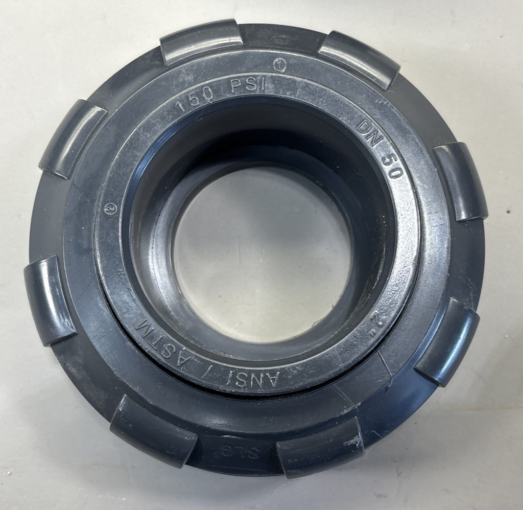 SLG - 2" DN50 UPVC Union Nuts 150PSI EPDM - Pair