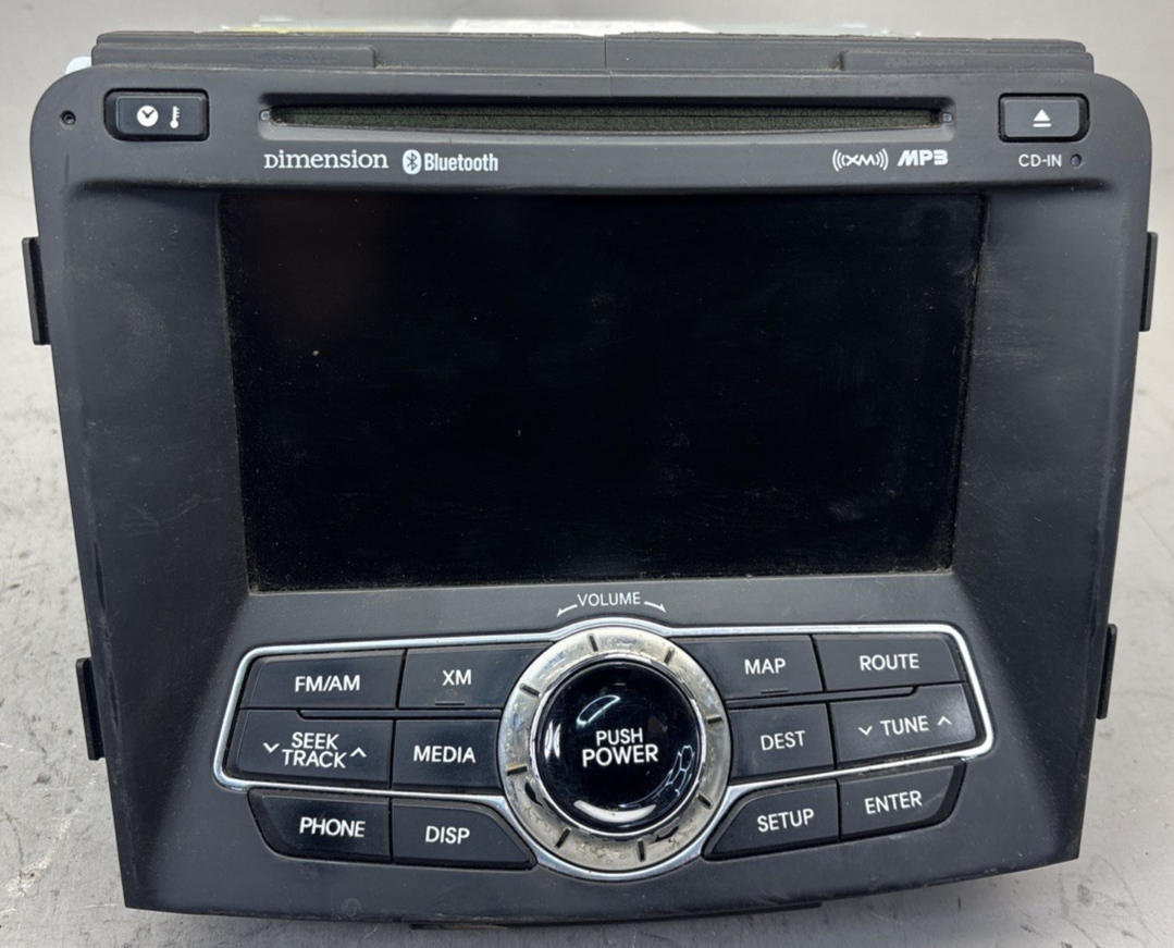 11 12 HYUNDAI Sonata Navigation GPS Satellite XM Radio CD Player 96560-3Q001 OEM