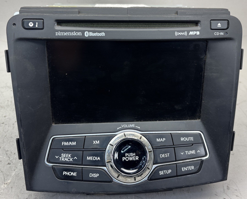 11 12 HYUNDAI Sonata Navigation GPS Satellite XM Radio CD Player 96560-3Q001 OEM