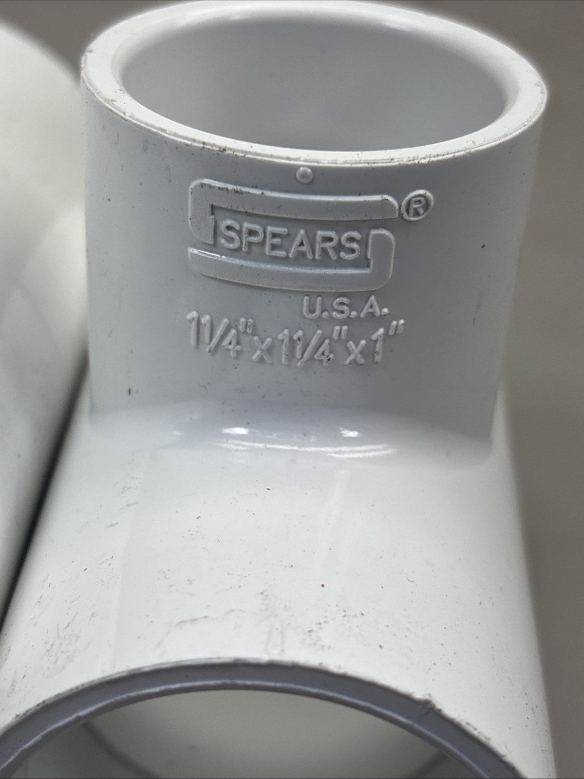 Set of 3 SPEARS 401-168 Reducing Tee 1-1/4 x 1-1/4 x 1 in Socket SCH 40/STD